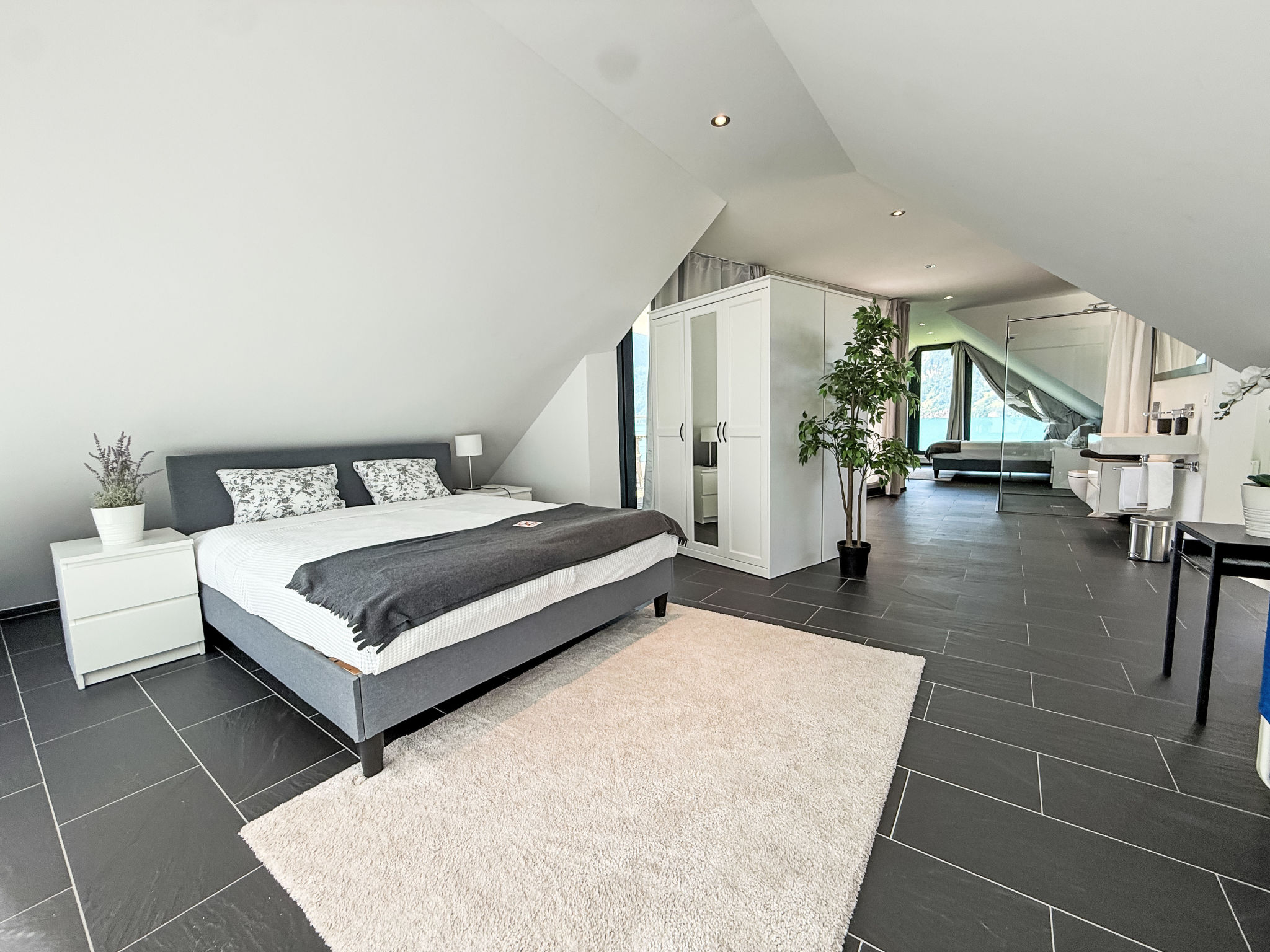 Villa am See 2: Luxe vakantievilla met privéstrand aan het Vierwoudstrekenmeer - foto 4