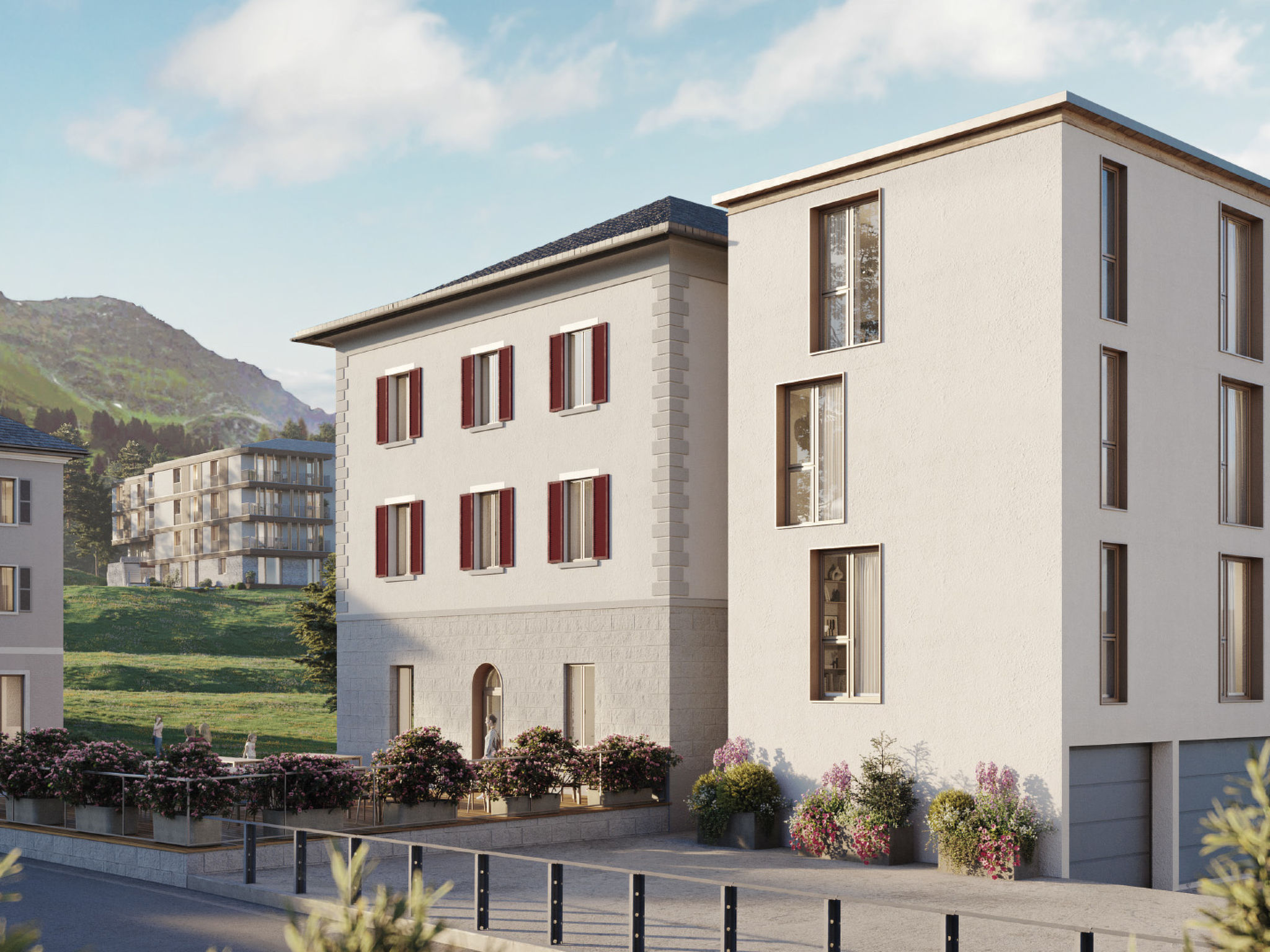 Alpine Apartments, (San Bernardino). - Dehors