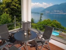 Residenza Viramonte - Casa Aurelia App. 11: Ticino-appartement met zwembad en bergzicht - thumbnail 1
