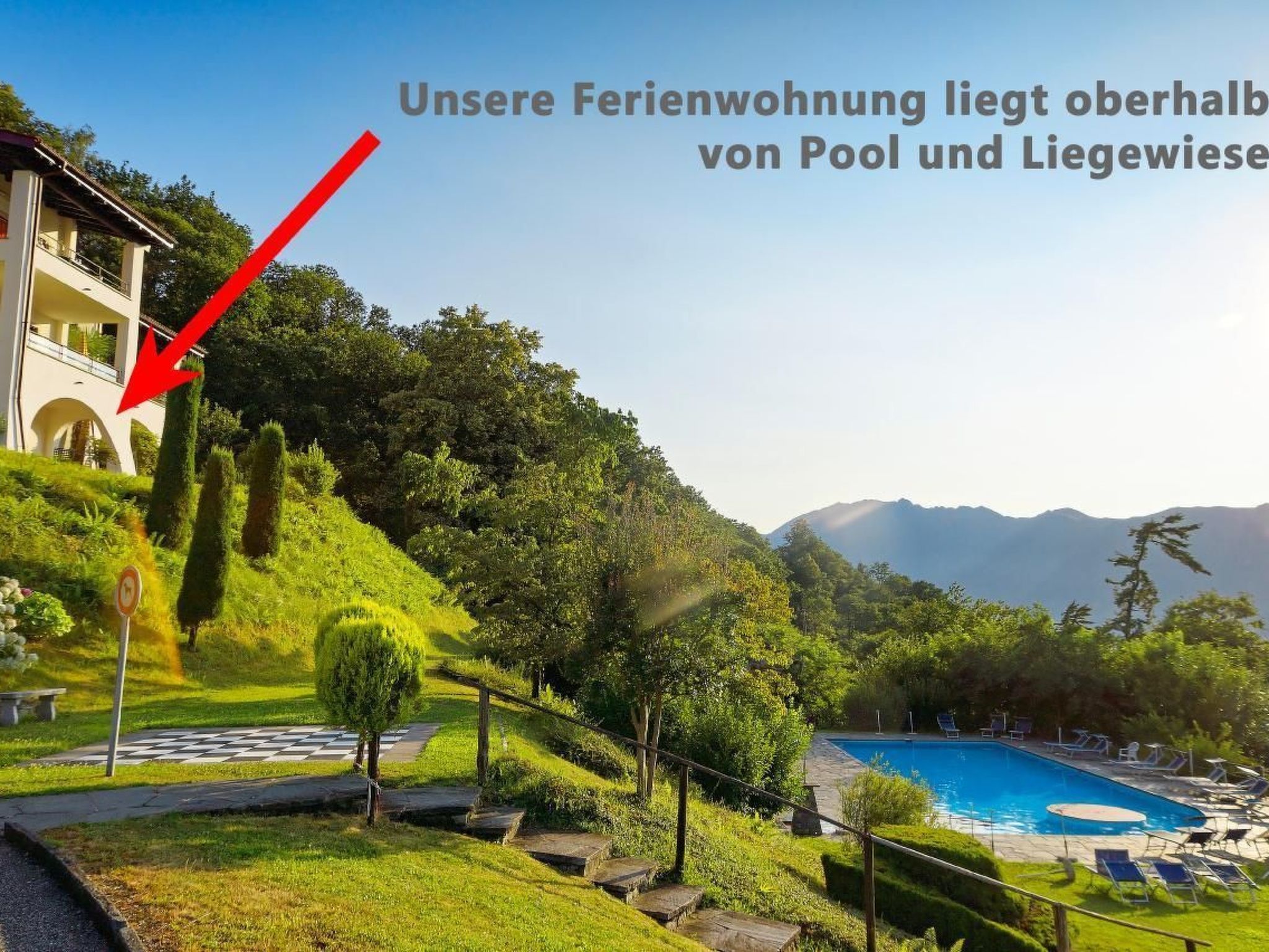 Studio mit Blick auf das Wasser