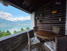 Vrijstaand vakantiehuis met panoramisch uitzicht over het Lago Maggiore - thumbnail 1