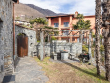 Palm Cottage: Vrijstaand vakantiehuis met omheinde tuin bij Locarno - thumbnail 6