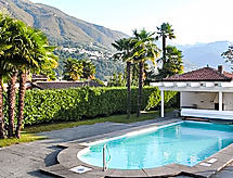 Licht appartement met zwembad nabij het meer van Ascona - thumbnail 1