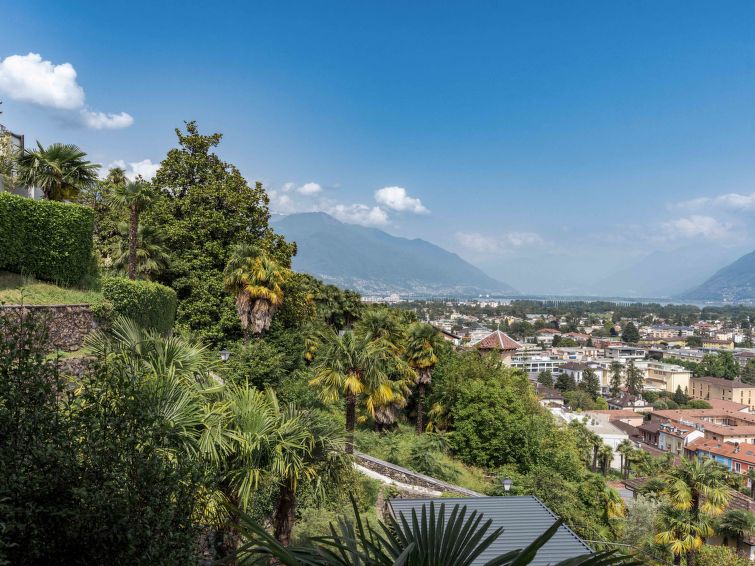 Bergzicht en luxe in Suite Modern: appartement in hartje Ascona in Ascona
