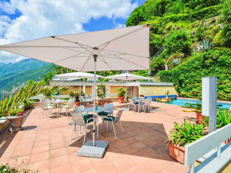 Bergzicht en rust in Lakeview App 501 in Ascona in Ascona