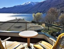 Palazzo Ascolago 27: Uitzicht op het Lago Maggiore met zwembad - thumbnail 2