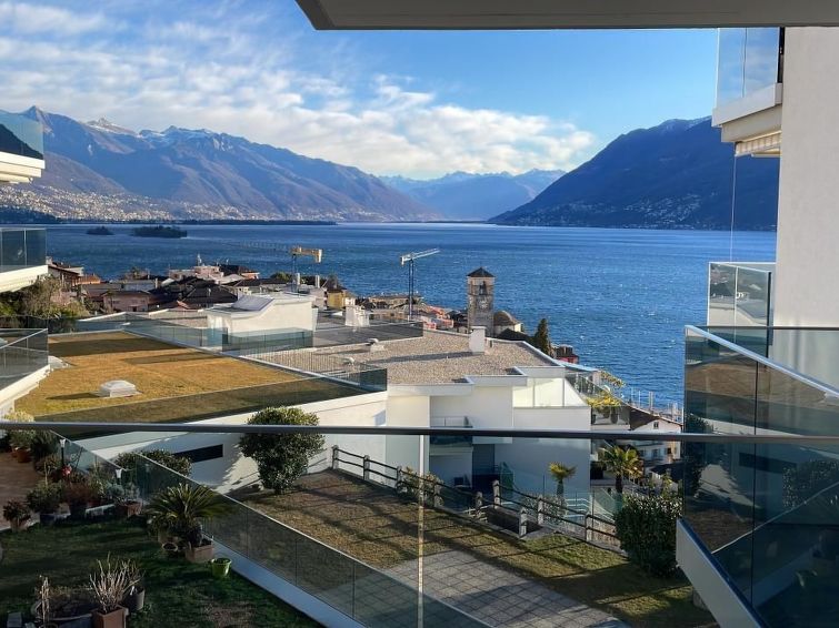 3-persoons appartement met bergzicht in Brissago aan het meer · 3 pers. in Brissago