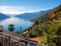 Casa Beatrice: Maisonnette met panoramisch uitzicht op Lago Maggiore - thumbnail 1