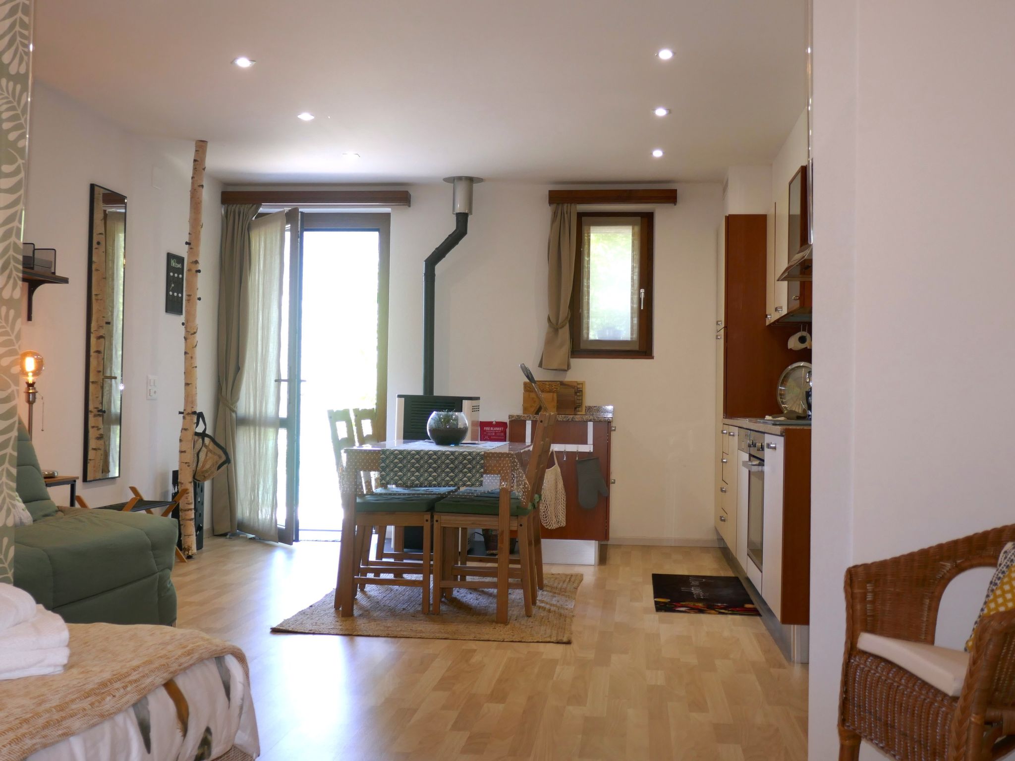 Open Space with Patio "Lety" - Drinnen