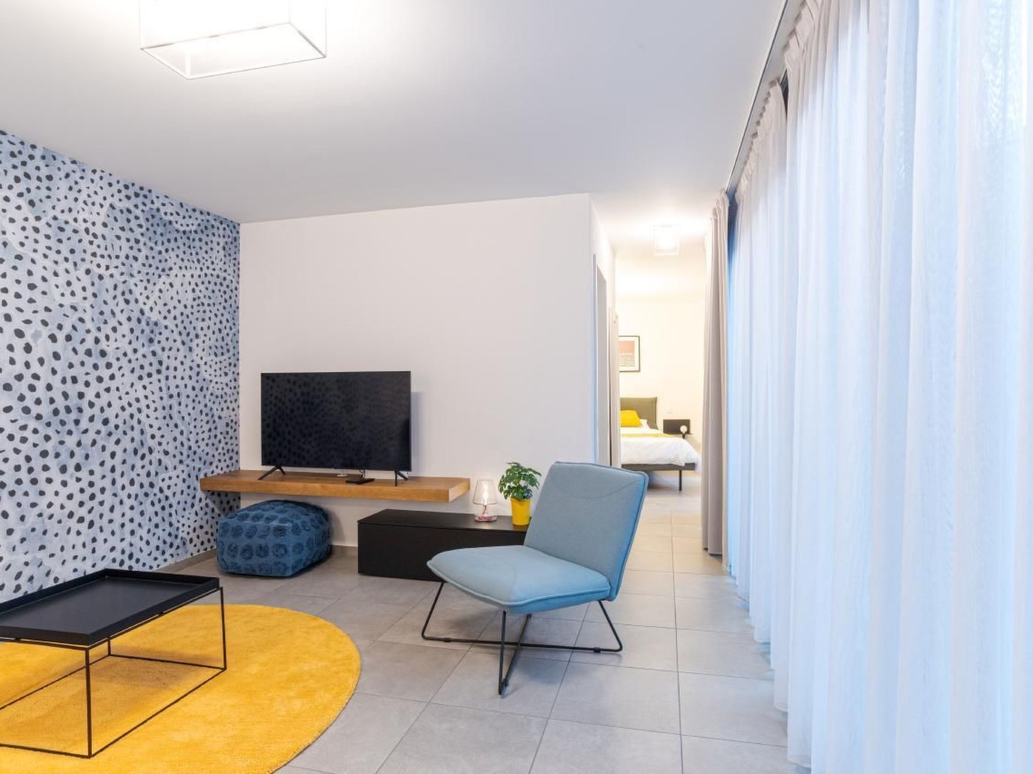 Mit Bergblick-Dedans