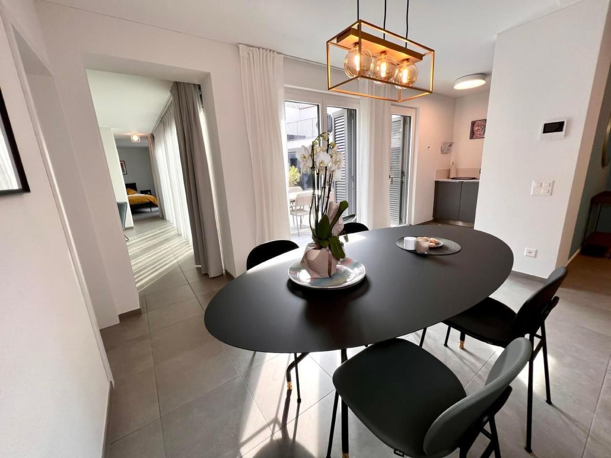 Mit Bergblick-Dedans