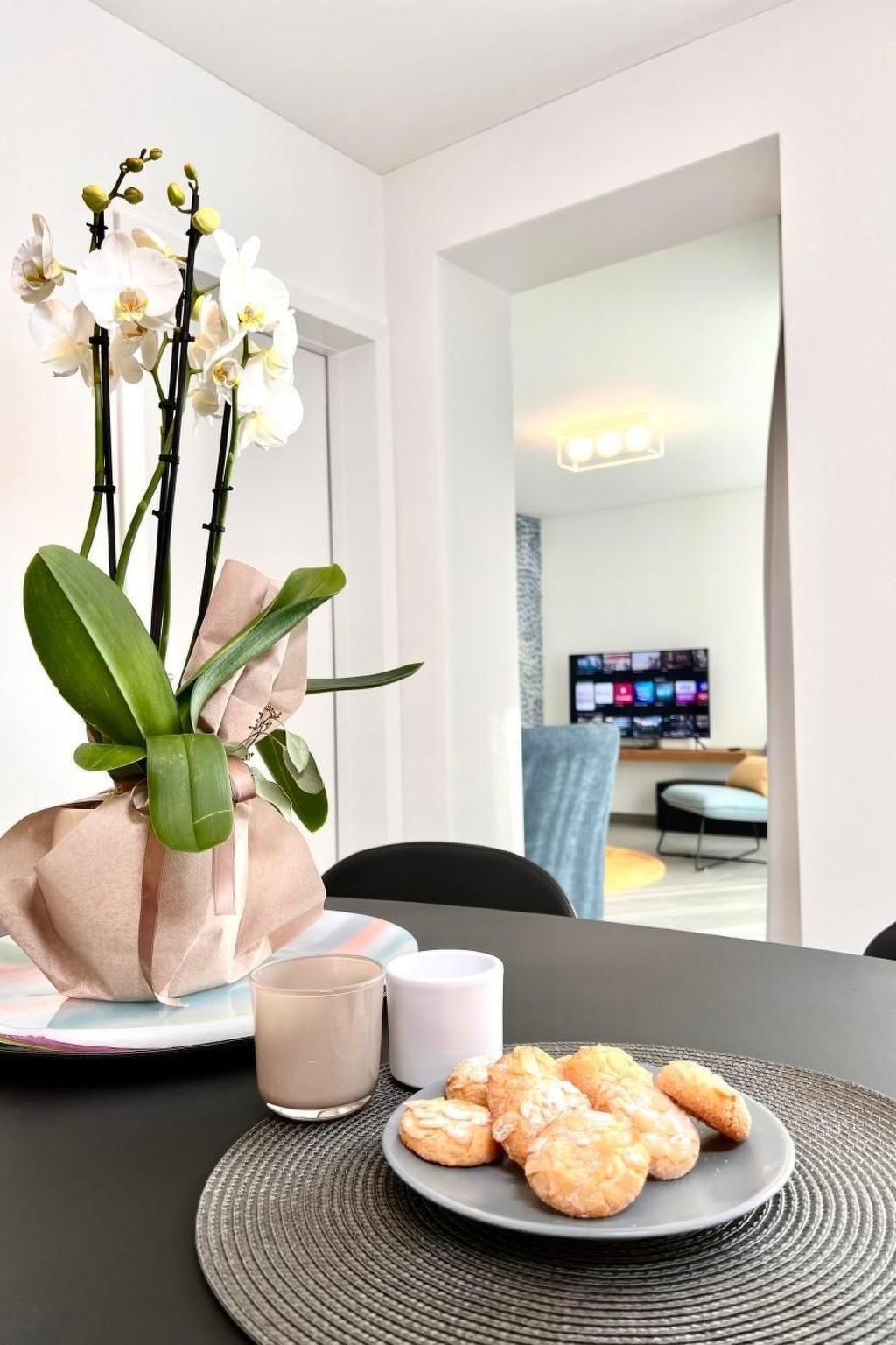 Mit Bergblick-Dedans