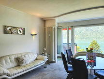 Frontlake Panorama Apt. 408: 20 meter van het meer van Lugano - thumbnail 3