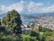 Panoramisch appartement op Monte Brè met uitzicht over de baai van Lugano - thumbnail 2