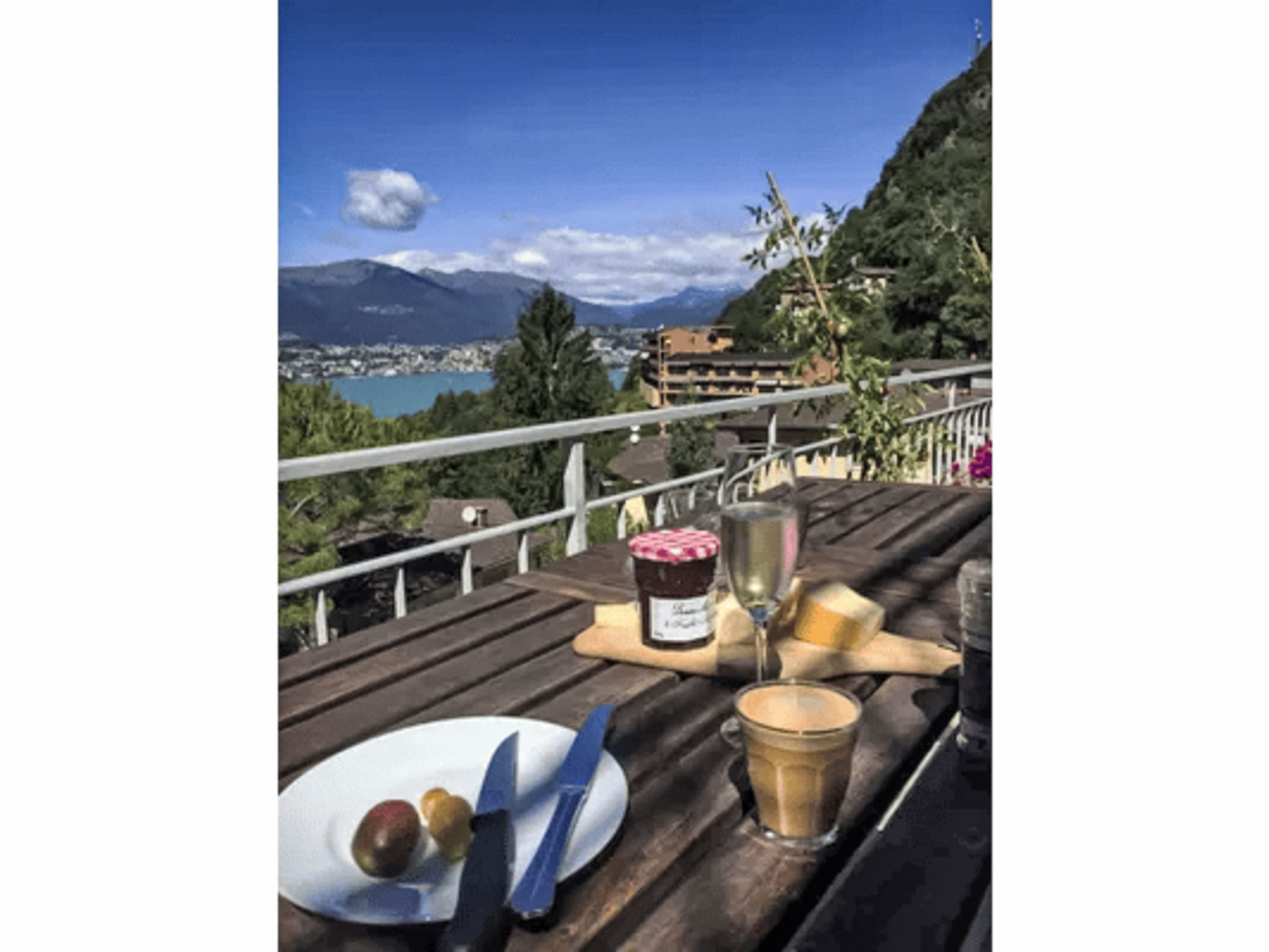 Casa Vista Lago Campione - Buiten