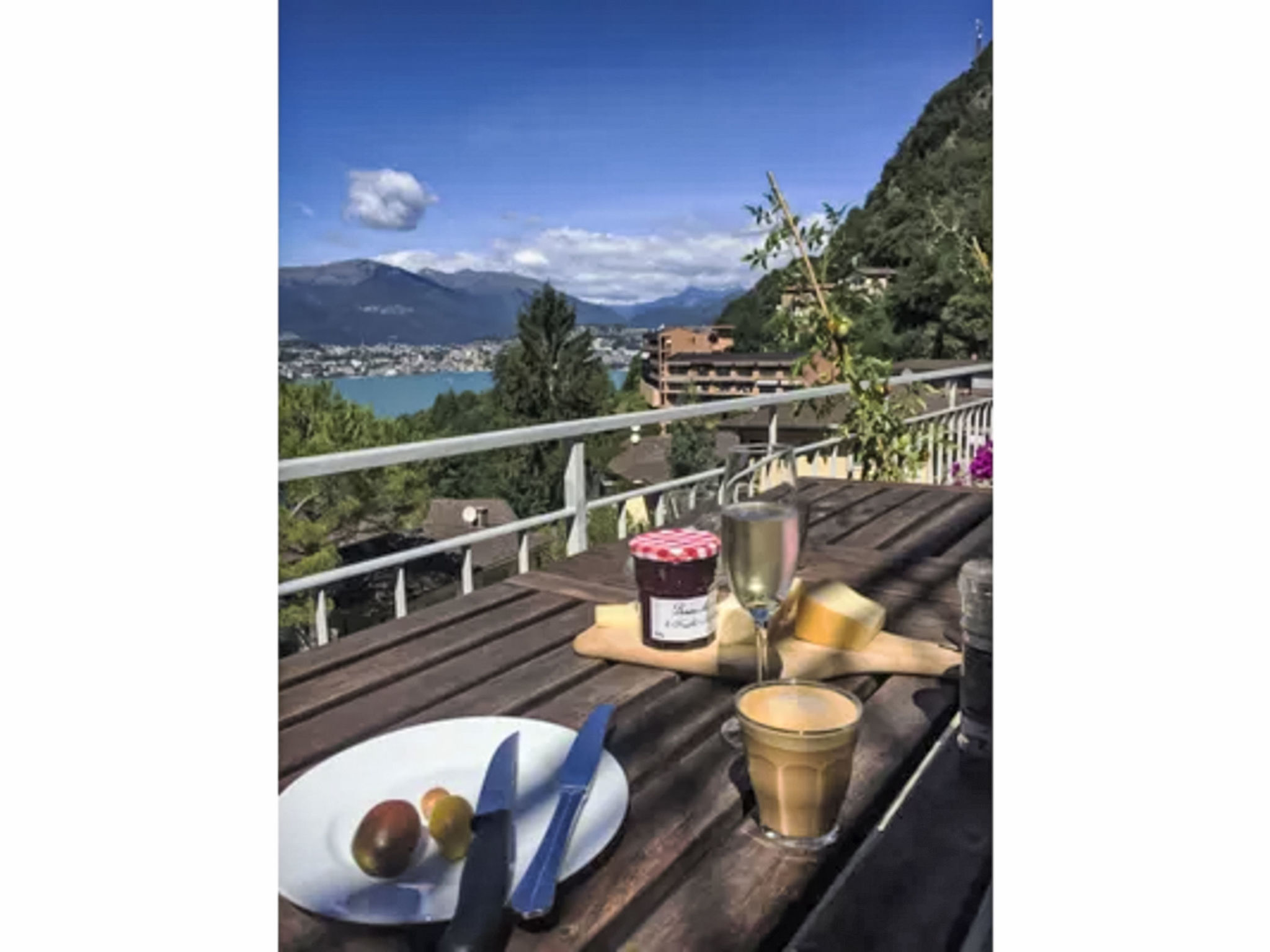 Casa Vista Lago Campione - Buiten