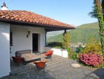 Casa Ranica: Ruim vakantiehuis met privézwembad en bergzicht bij het Meer van Lugano - thumbnail 3