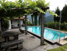 Casa Ranica: Ruim vakantiehuis met privézwembad en bergzicht bij het Meer van Lugano - thumbnail 5