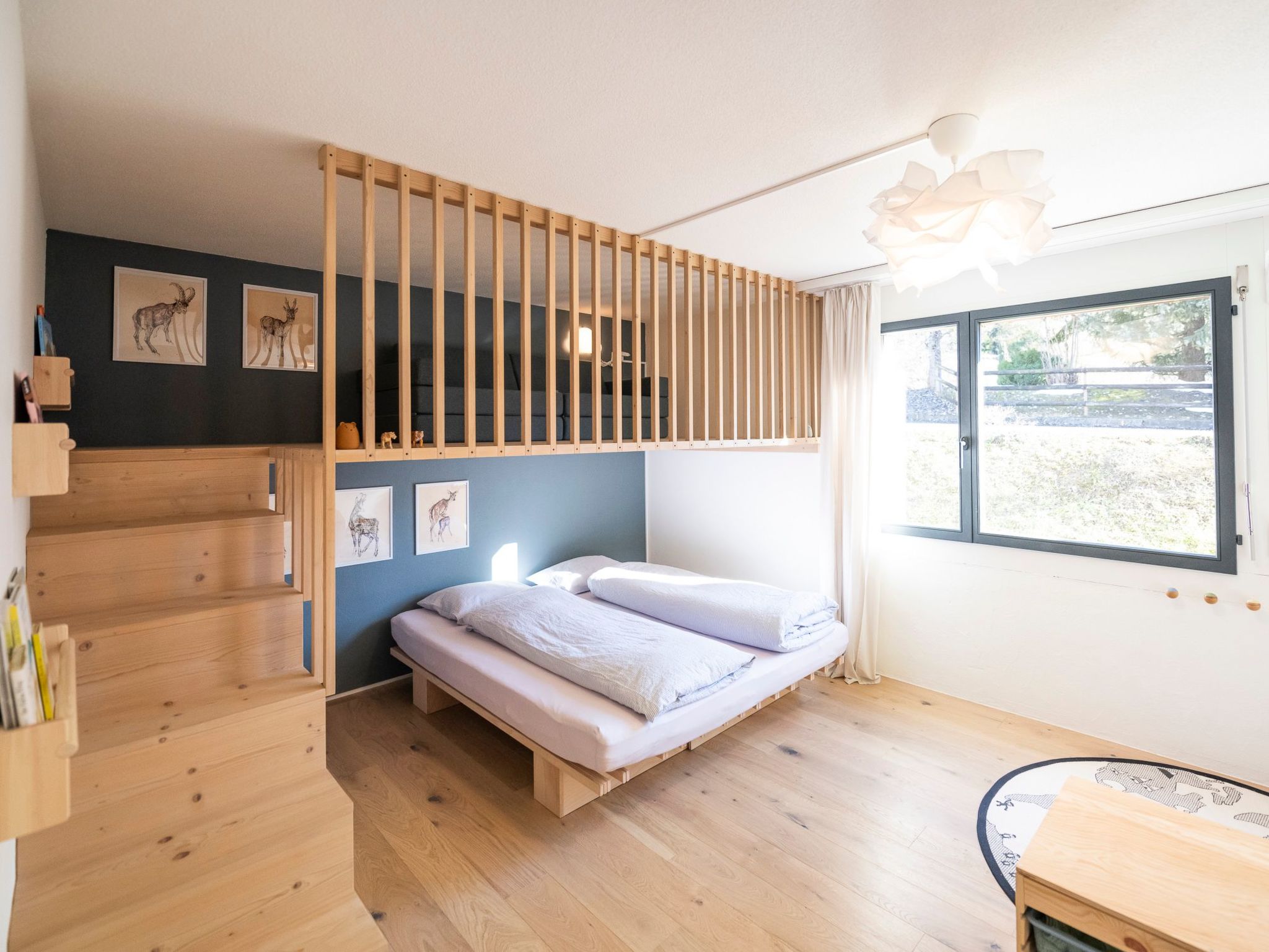 Abitaziun Patgific - Ferienwohnung im Casa Hirundella, (Trin Mulin),