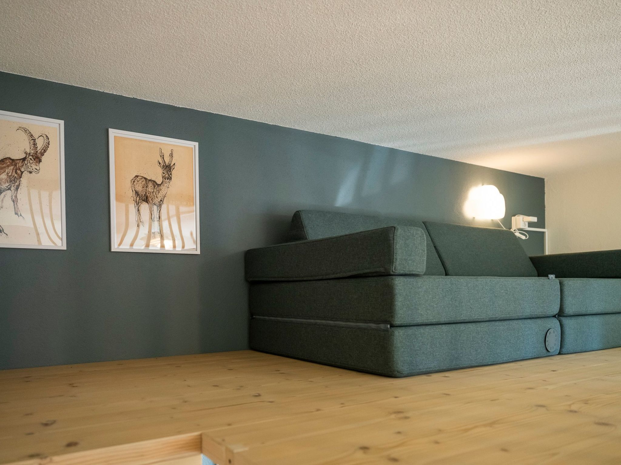 Appartement Abitaziun Patgific - Ferienwohnung im Casa Hirundella, (Trin Mulin), – Séjour, photo 9 sur 13
