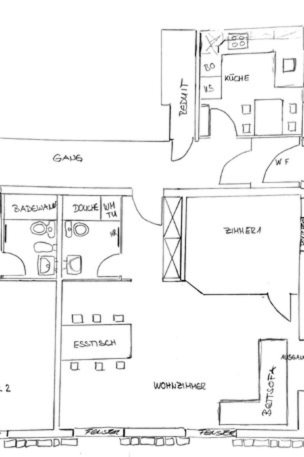 Photo of Residenza Cristallo, (Flims Dorf). 3.5 Zimmer Partérre Wohnung (97m2) mit Garte