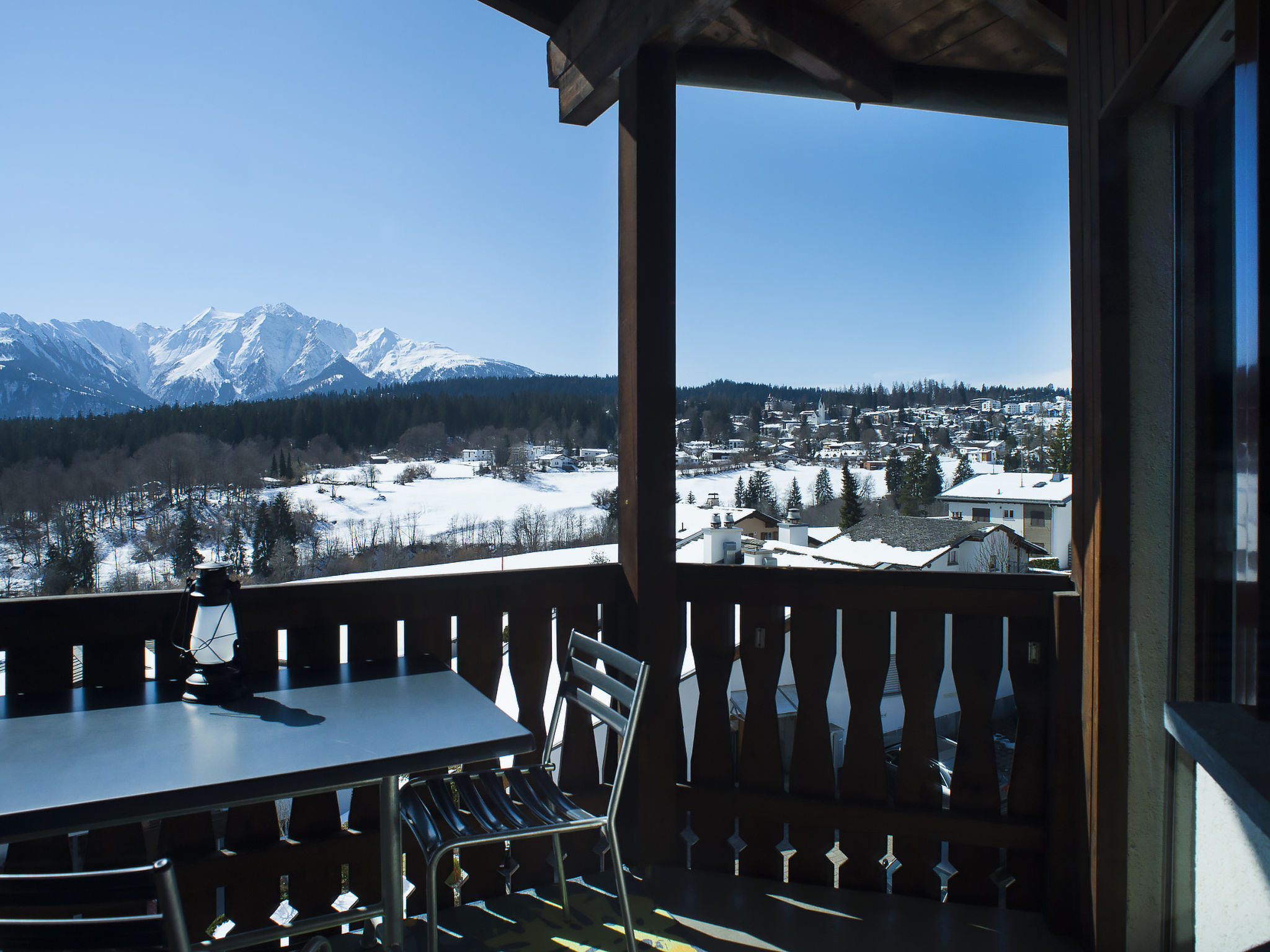 Casa Primavera B32, (Flims Dorf). 3.5 Zimmerwohnung - Buiten