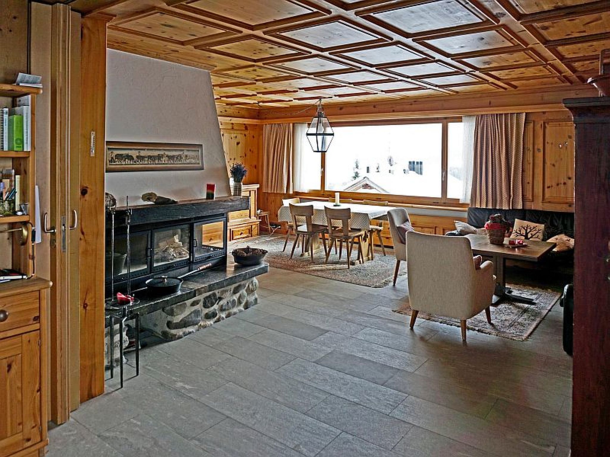 El Cantun, (Flims Dorf). 6-Zimmer Einfamilienhaus - Binnen
