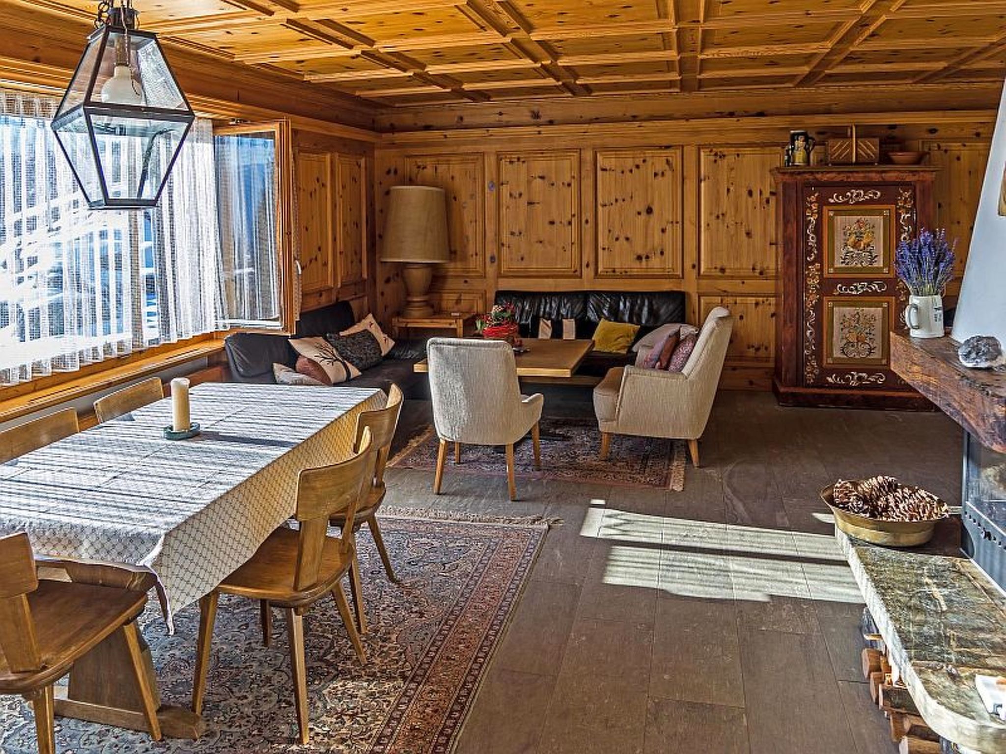 El Cantun, (Flims Dorf). 6-Zimmer Einfamilienhaus - Binnen