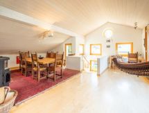Casa Alva in Flims: 9-persoons appartement direct aan skipiste en bergmeer - thumbnail 4