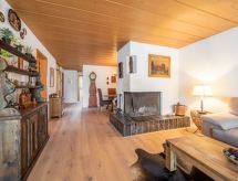 Rustiek appartement in Flims met uitzicht op bergen en meer - thumbnail 3