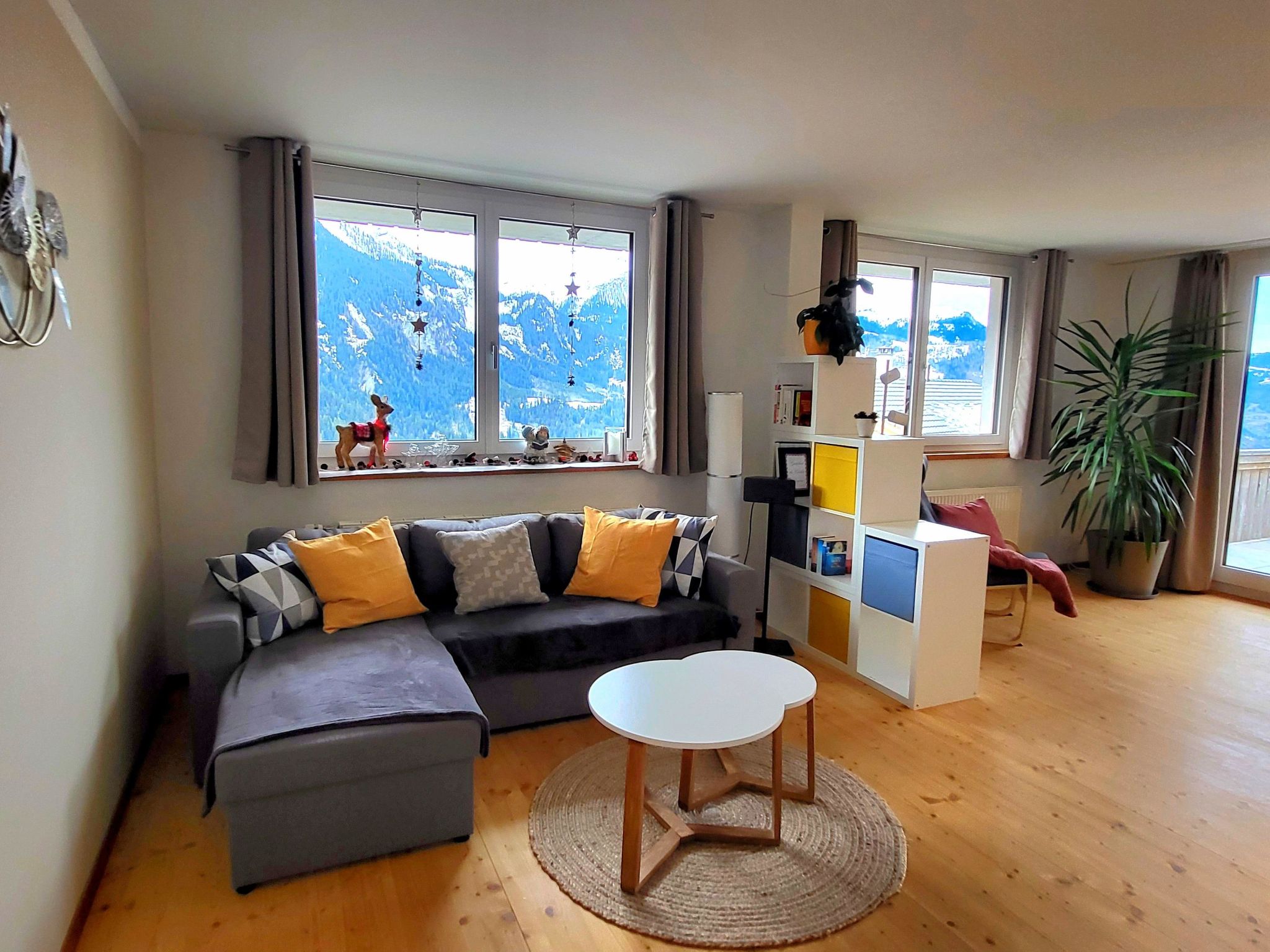 SWISS Chalet Bergoasa Appartement/Fewo, Dusche und Bad, WC, 4-Bettwohnung - Dedans