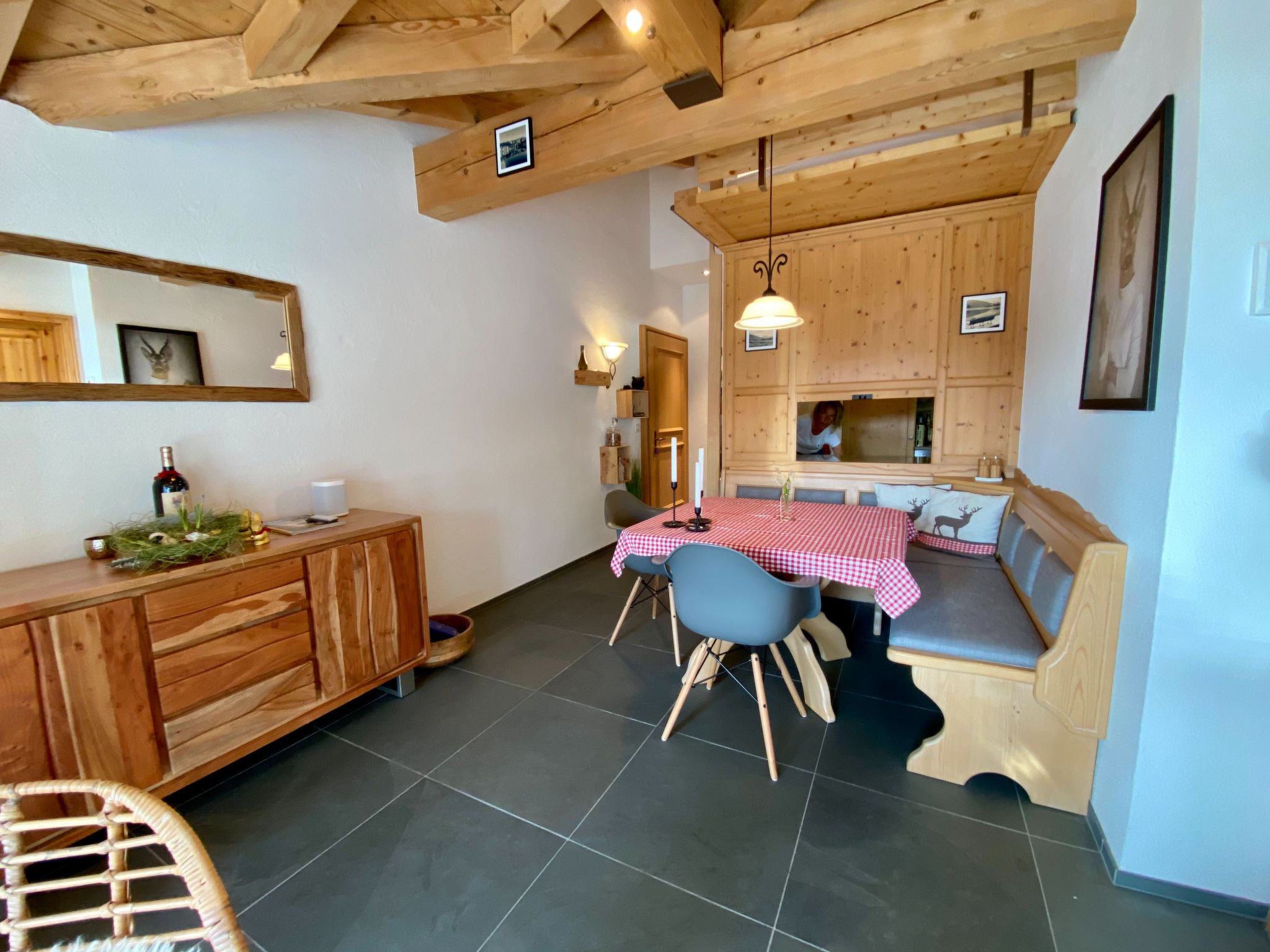 Mira Piz Signina, (Laax Dorf). 2.5 Zimmerwohnung - Binnen
