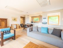 Casa Fau: Direct aan de piste in Laax met uitzicht op berg en meer - thumbnail 5