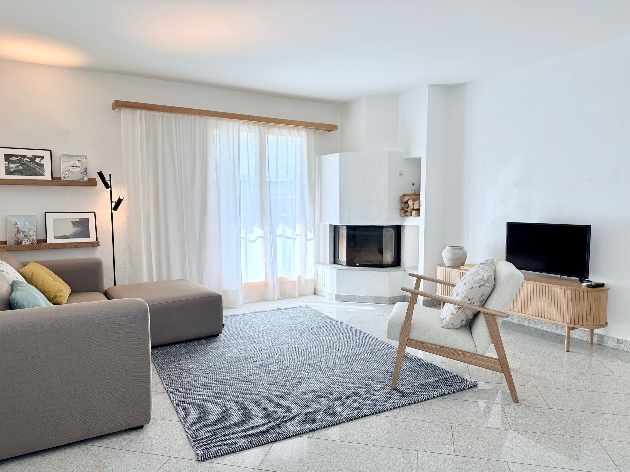 Familienfreundliche und gemütliche 3.5 Wohnung mit Garten Apartment in Laax
