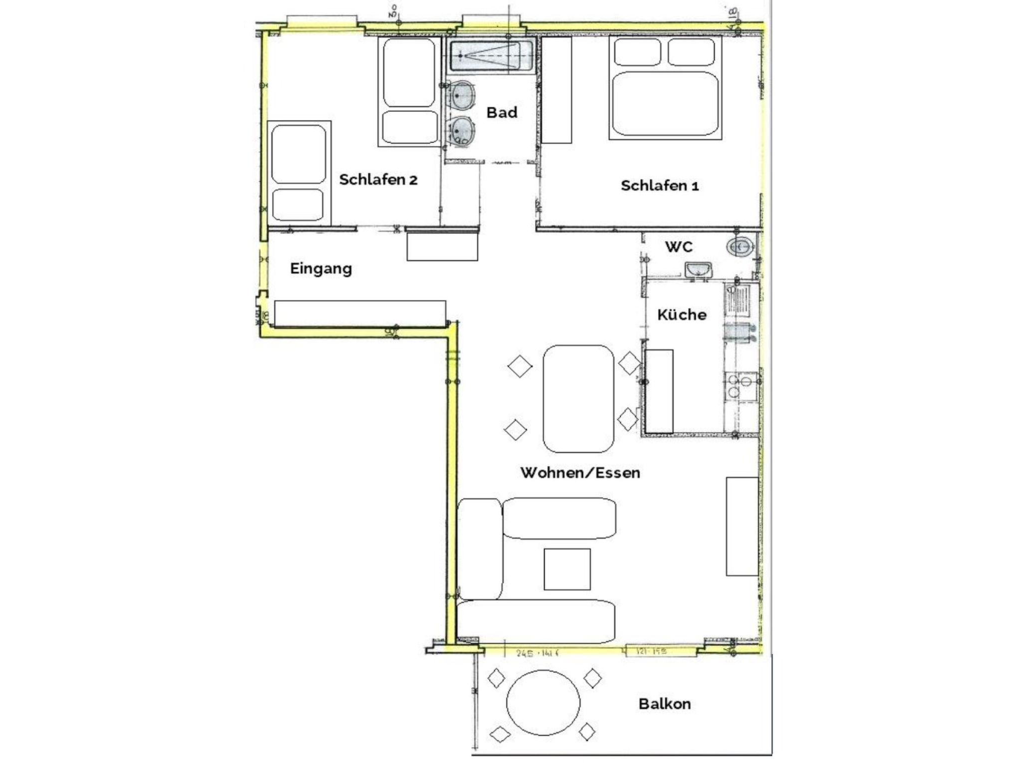 Photo of Casa Pignia - Roth, (Laax GR). 3-Zimmerwohnung