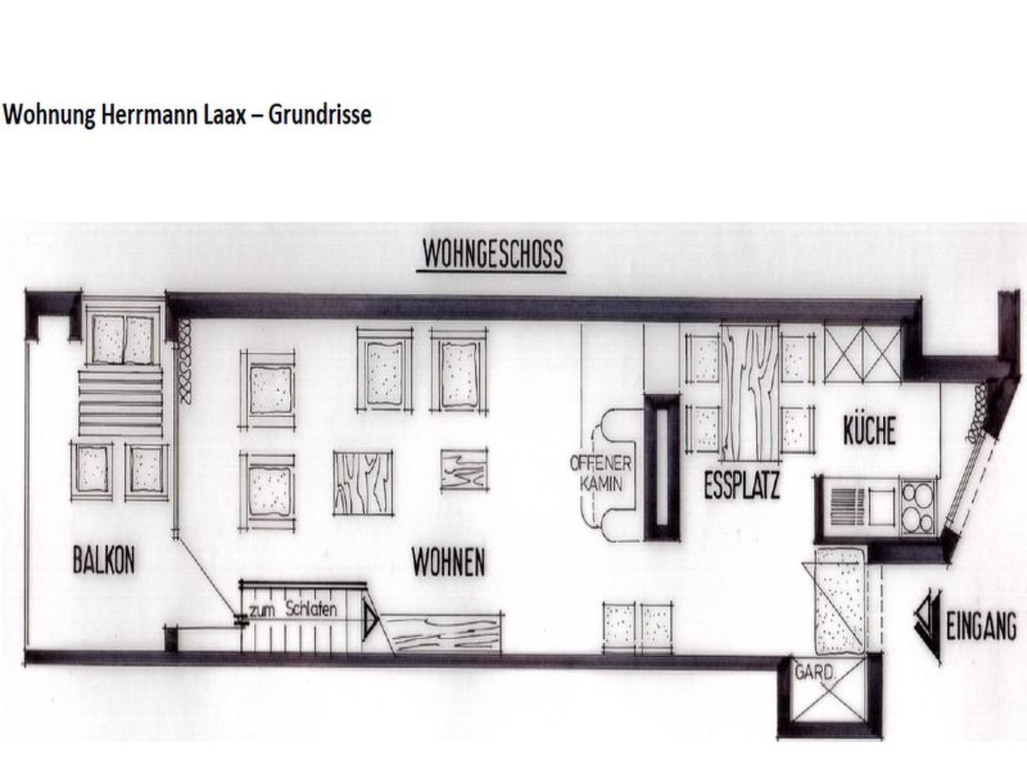 Photo of Center Communal / Herrmann, (Laax Dorf). 3.5 Zimmerwohnung