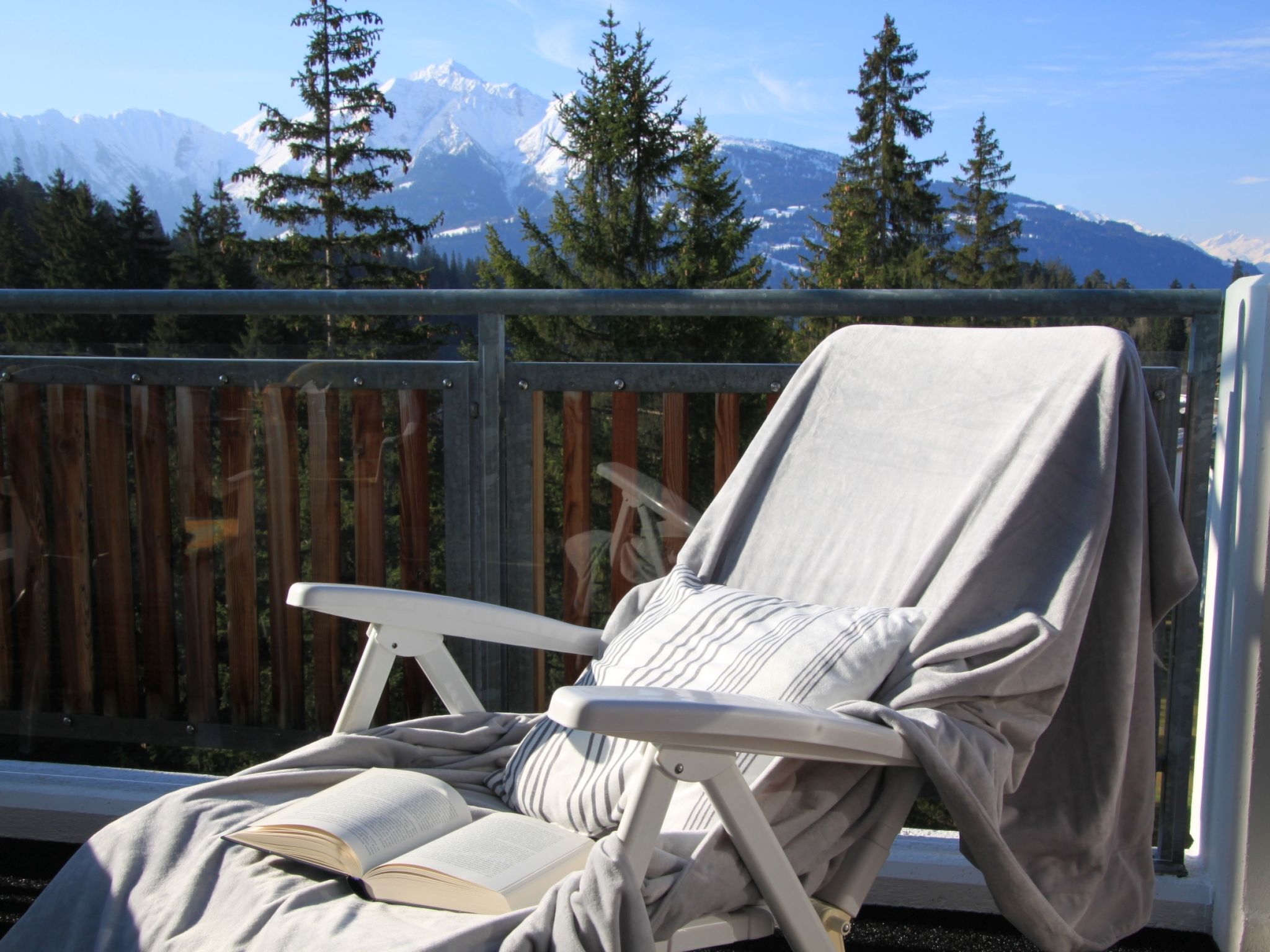 Mountain View Val Mulin 8, (Laax Murschetg). 3.5 Zimmerwohnung - Buiten