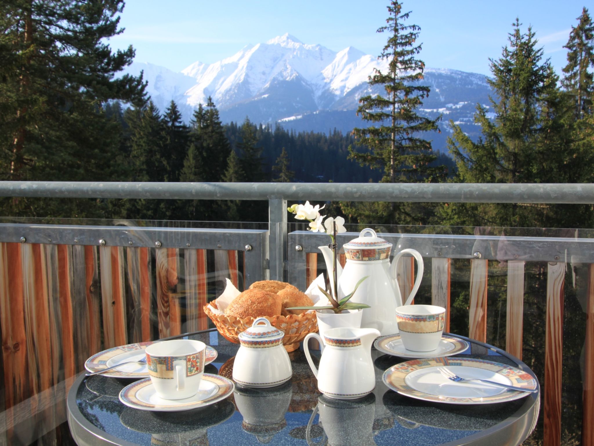 Mountain View Val Mulin 8, (Laax Murschetg). 3.5 Zimmerwohnung - Buiten