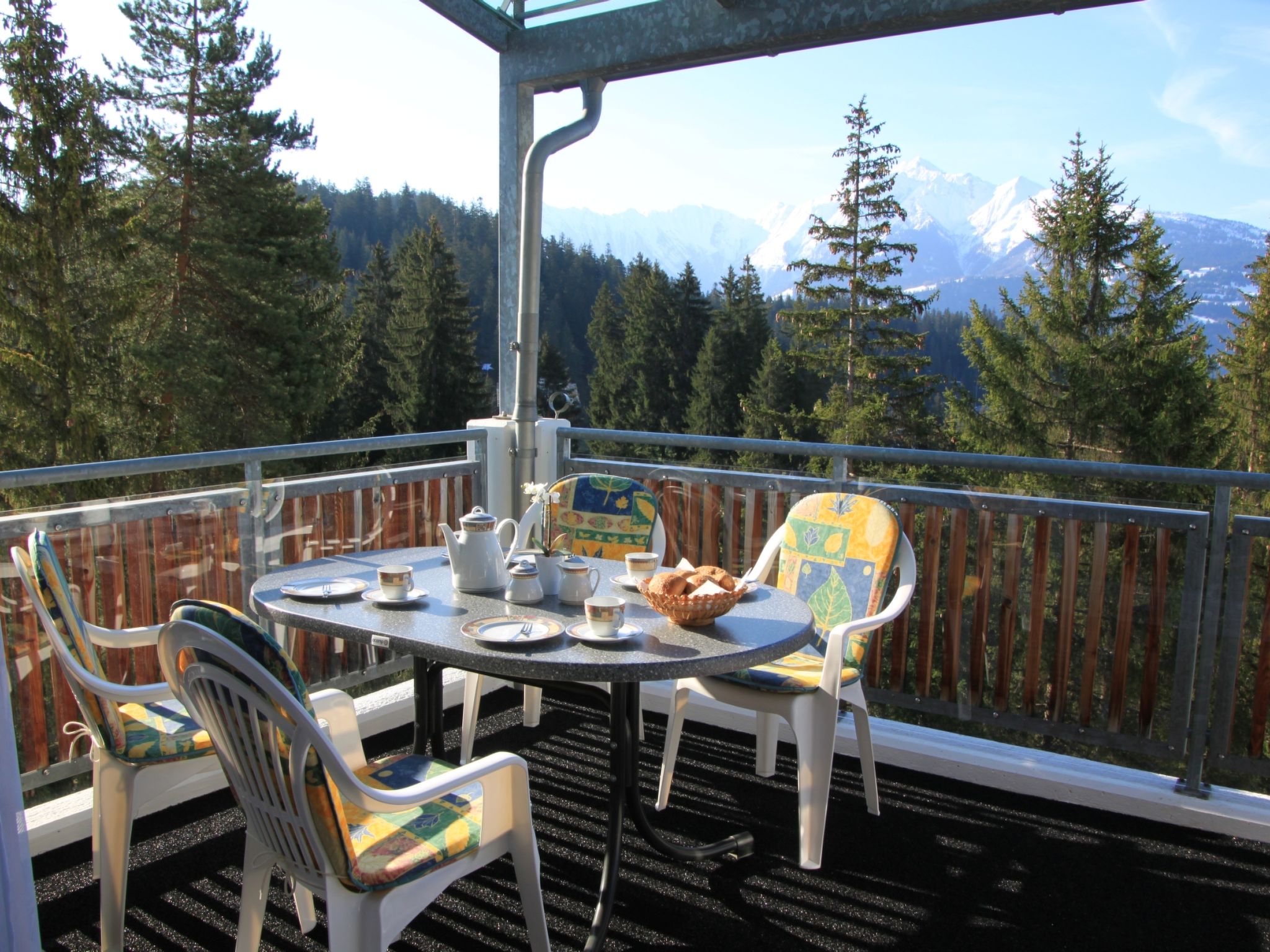 Mountain View Val Mulin 8, (Laax Murschetg). 3.5 Zimmerwohnung - Buiten