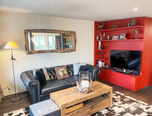 Luxe 4-persoons appartement direct aan de piste in Laax Murschetg - thumbnail 2