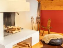 Casa la Streila: Knus bergappartement aan skipiste en meer in Laax - thumbnail 4