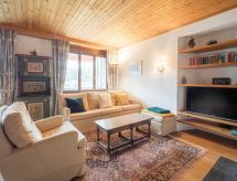 Ruim appartement voor 8 personen direct aan de skipiste in Laax - thumbnail 3