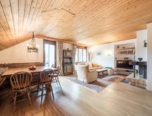 Ruim appartement voor 8 personen direct aan de skipiste in Laax - thumbnail 1