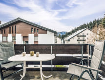 Knus studio-appartement in Laax, vlakbij skipistes en bergmeren - thumbnail 6