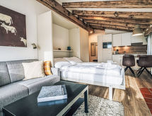 Knus studio-appartement in Laax, vlakbij skipistes en bergmeren - thumbnail 5