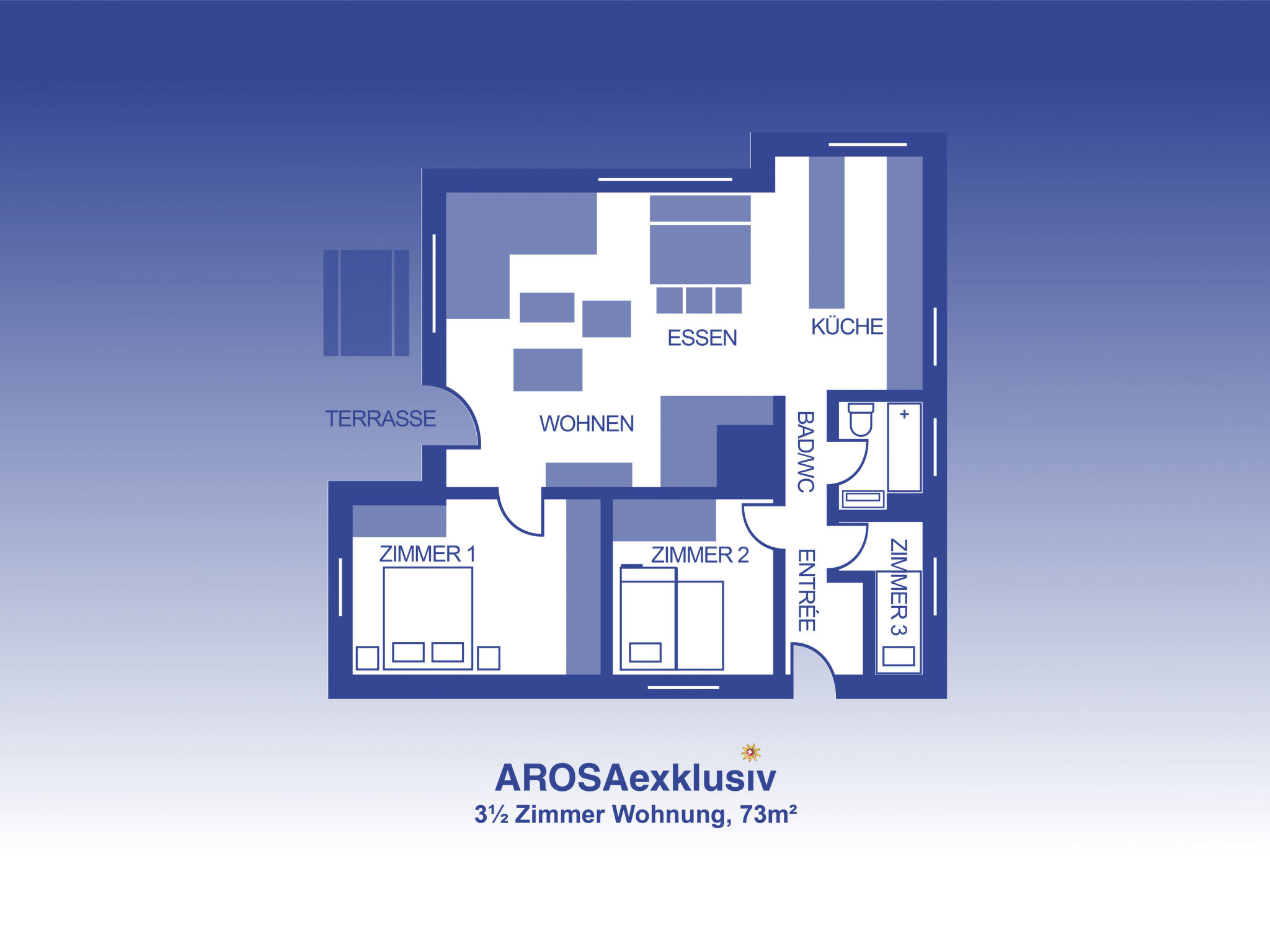 Photo of Ferienwohnung in Innerarosa, 3 Schlafzimmer & Bad