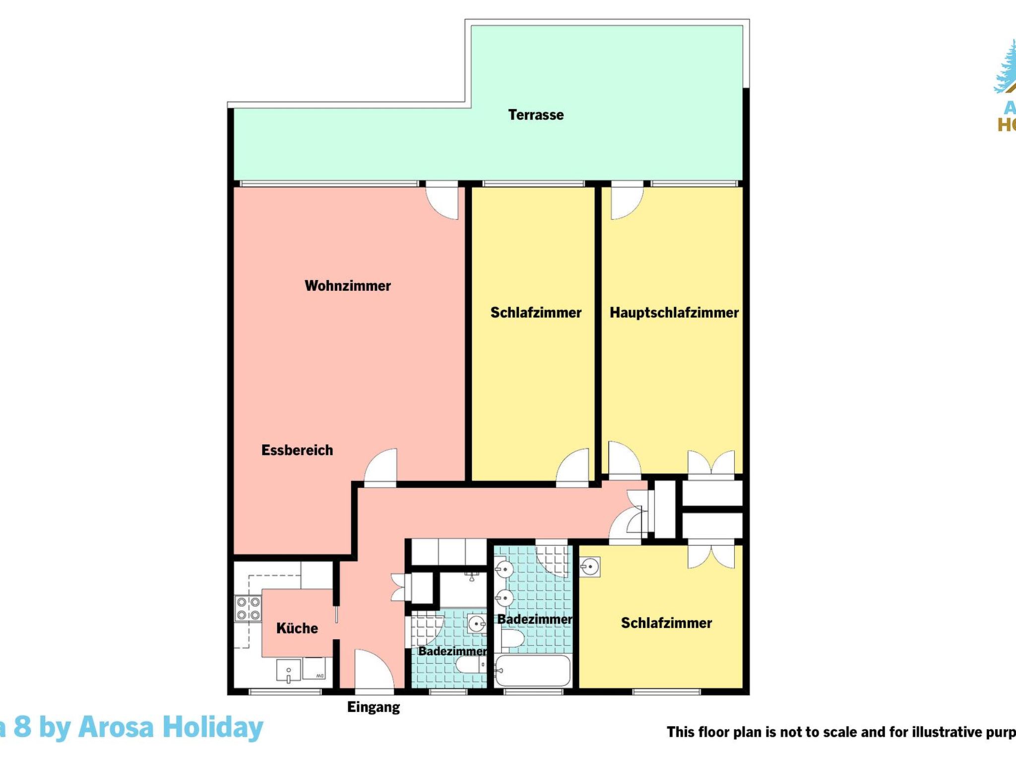 Photo of Casa Linda 8 by Arosa Holiday Appartement/Fewo,  , 7-Bettwohnung Linda 8