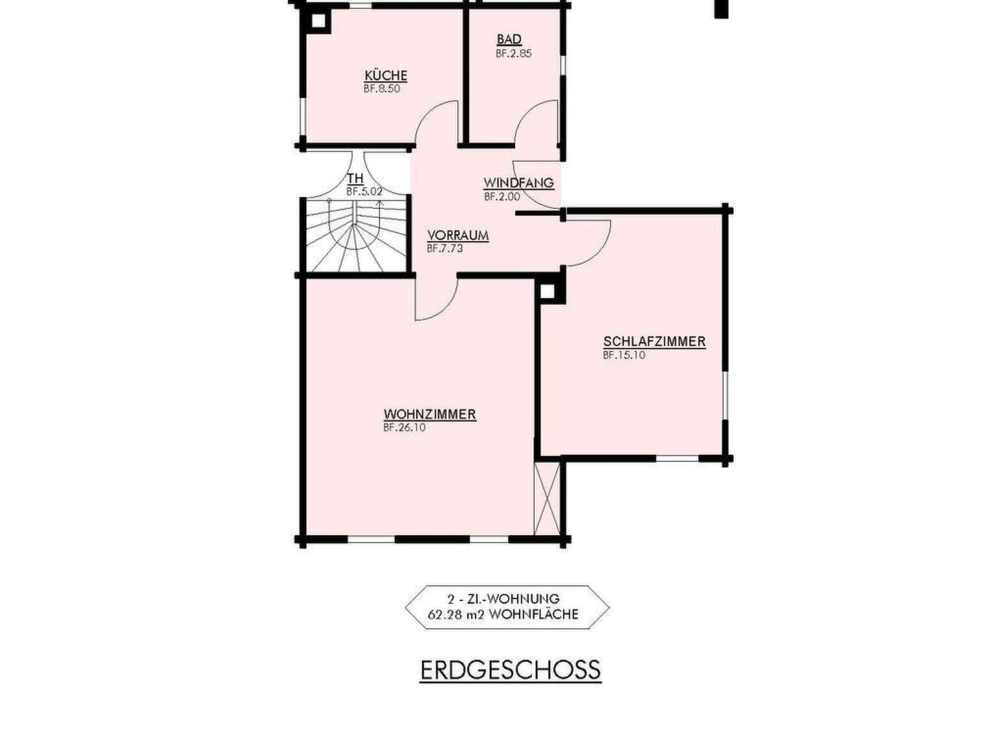 Nühus UG Appartement/Fewo, Bad, WC, 4-Bettwohnung