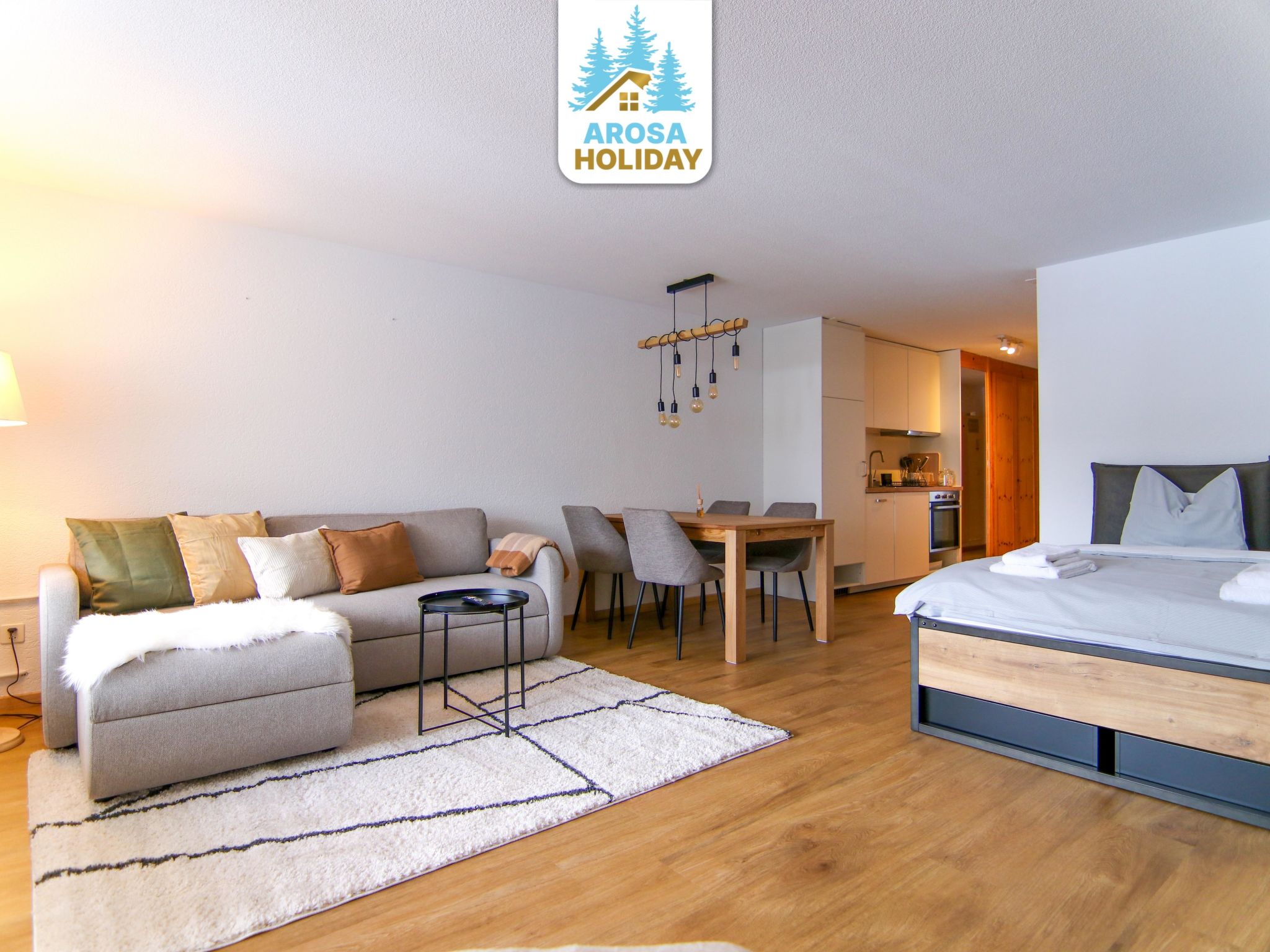 Rothornblick 50 by Arosa Holiday Appartement/Fewo, Badewanne, 6-Bettwohnung