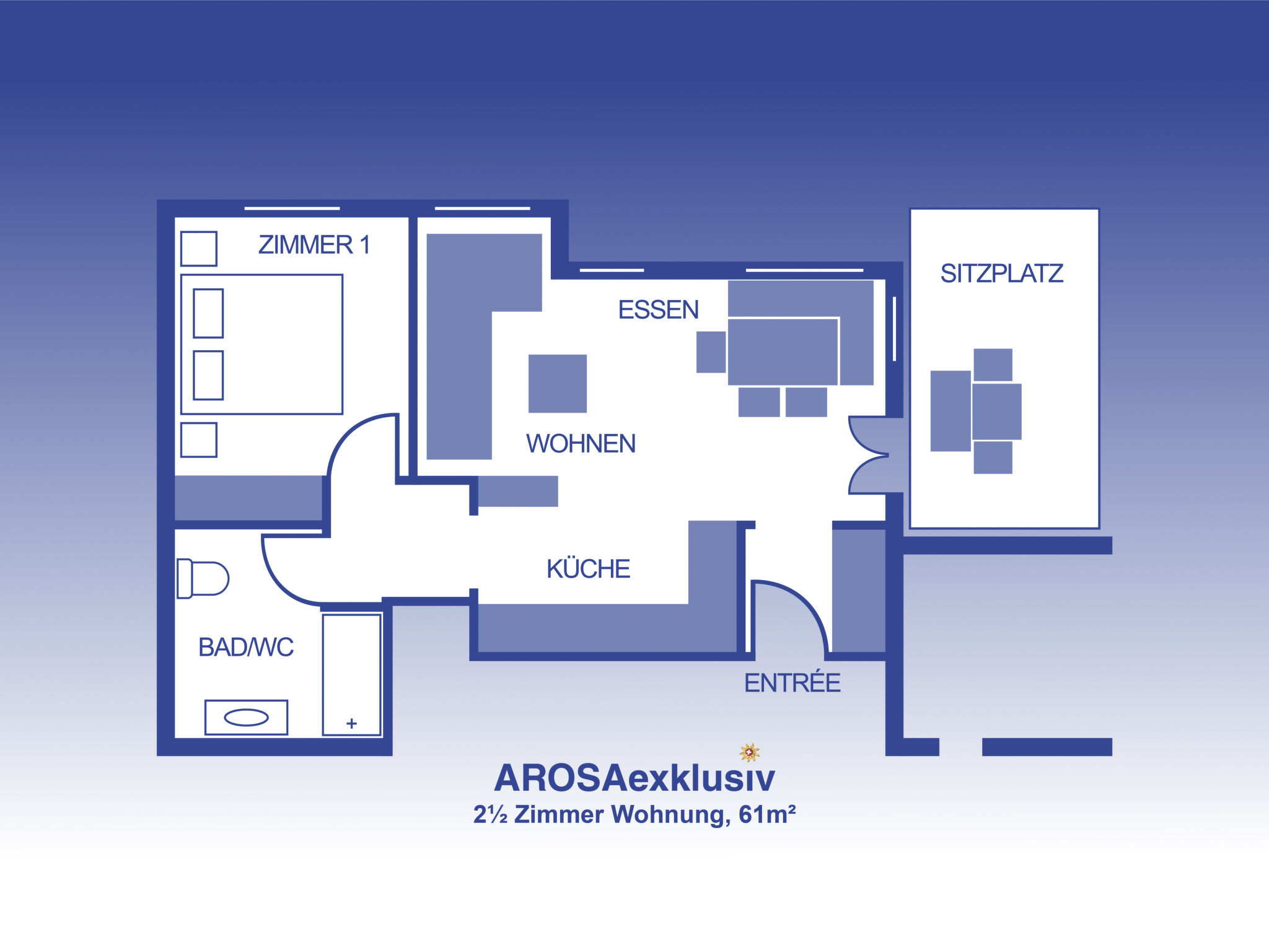 Photo of Chalet-Ferienwohnung mit Terrasse, 1 Schlafzimmer